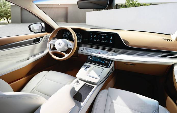 hyundai azera 2021 interior