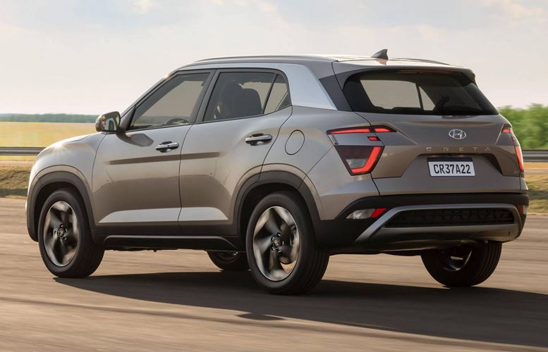 novo hyundai creta 2022 traseira