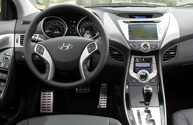 novo hyundai elanta flex interior painel