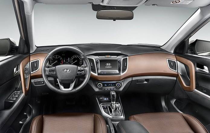 hyundai creta 2020 brasil interior painel