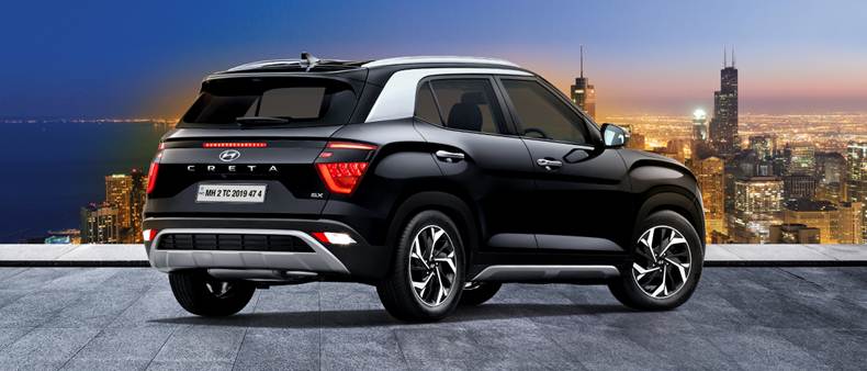 novo hyundai creta 2022 traseira