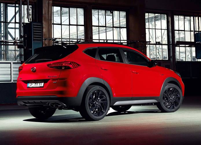 hyundai tucson n line traseira