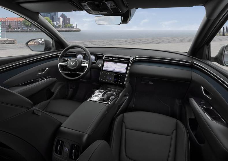 novo tucson 2021 interior