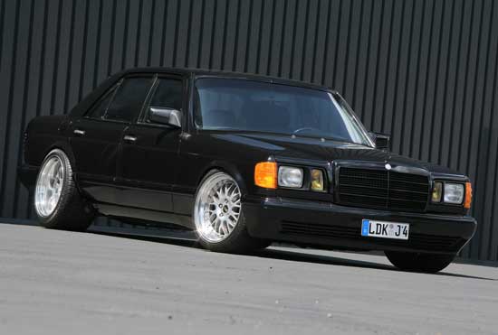 mercedes 560se inden design