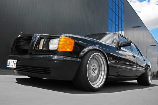 mercedes 560se tuning by inden design