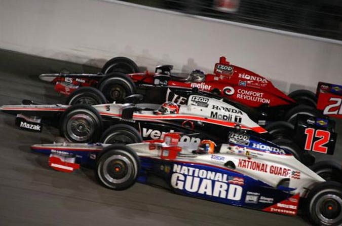 indy chicago 2010 wheldon, power e andretti