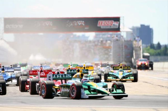 largada formula indy edmonton 2011