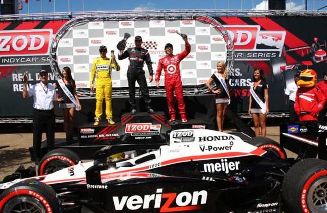 podio indy edmonton 2011