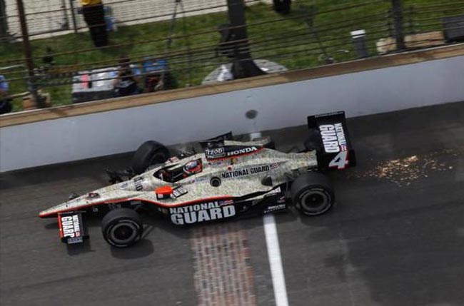 indy 500 2011 JR hildebrand