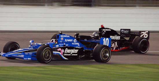 dario franchitti no treino classificatorio do texas