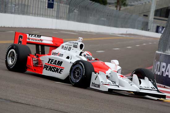 ryan briscoe team penske / indy st petersbursg 2009