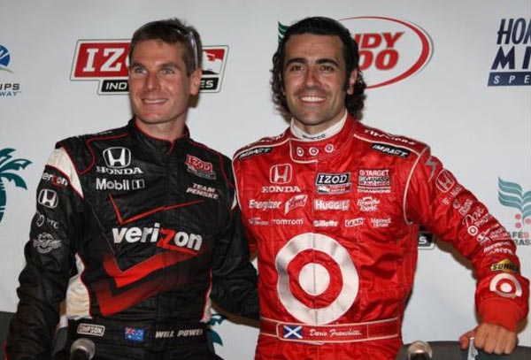 indy will power dario franchitti homestead miami 2010