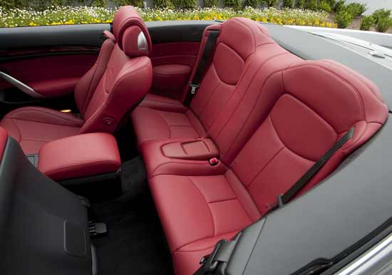 2009 interior infiniti g37 convertible