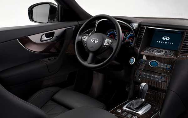 interior infiniti fx limited edition