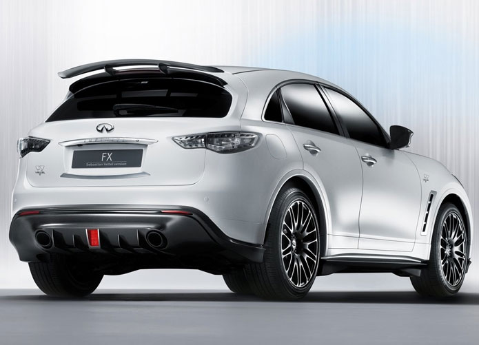 infiniti fx sebastian vettel