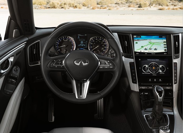 infiniti q60 2017 interior