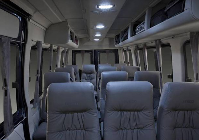 iveco daily minibus interior