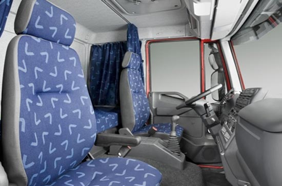 interior iveco tector