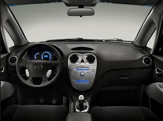 jac j6 interior painel