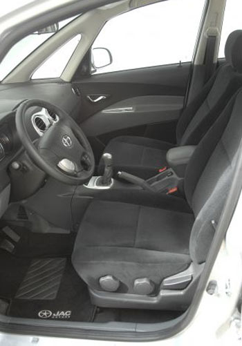 jac j6 interior