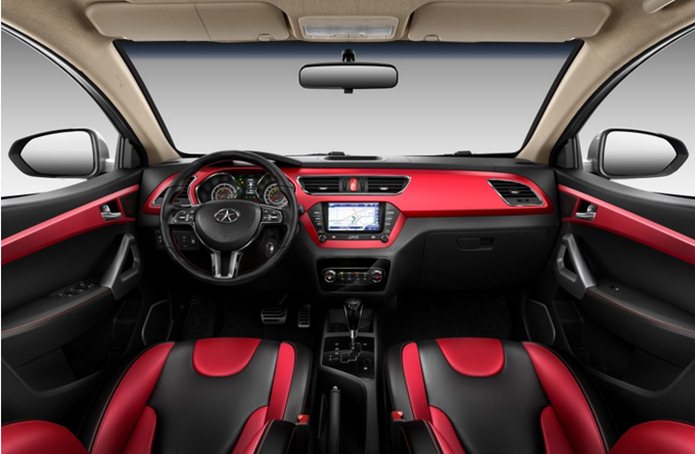 jac t40 interior painel