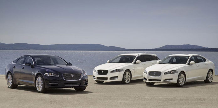 jaguar xj, xf, xf sportbrake 2013