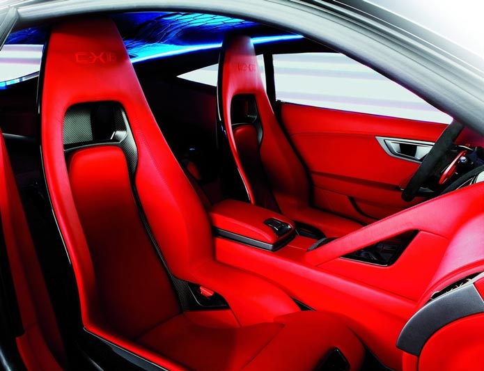 jaguar c-x16 concept interior painel