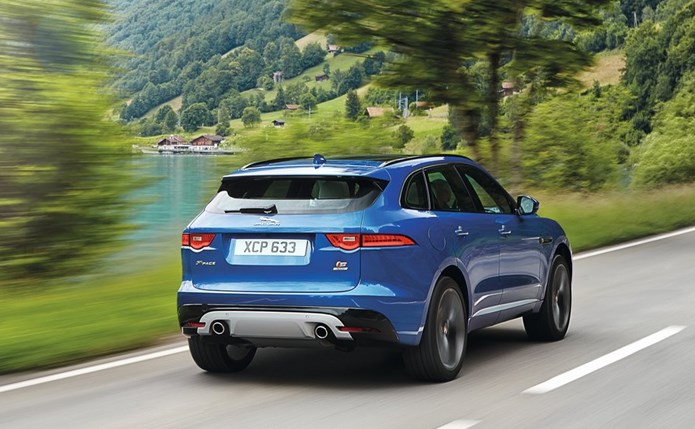 jaguar f-pace 2017 traseira