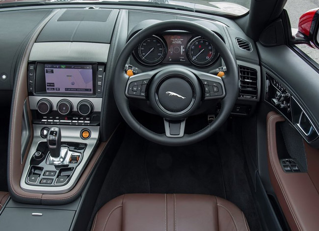 jaguar f-type interior