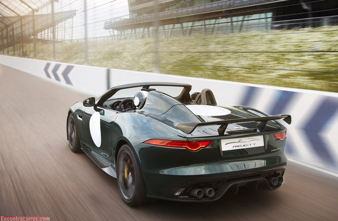 jaguar f type project 7 versão de produção