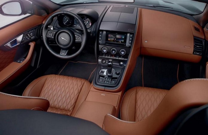 jaguar f-type svr interior