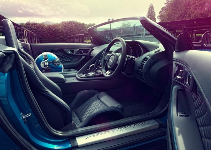 jaguar f-type project 7 interior