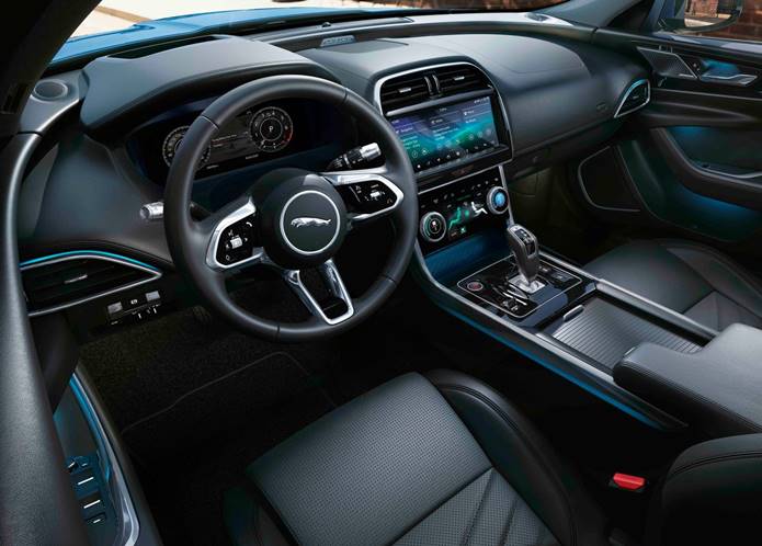 novo jaguar xe 2020 interior