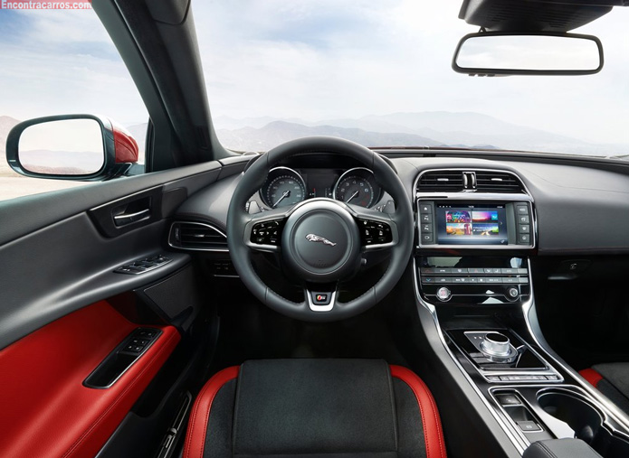 jaguar xe s interior