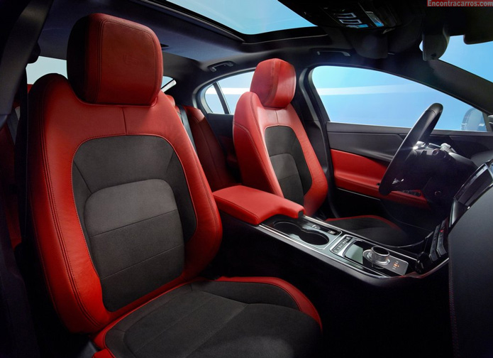 jaguar xe s interior