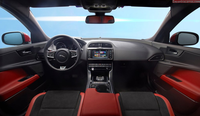 jaguar xe s interior painel dashboard