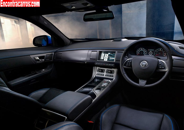 jaguar xfr-s interior