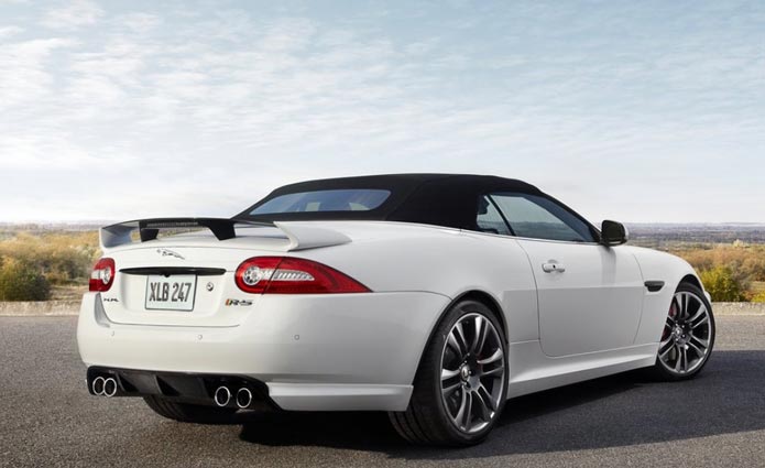 jaguar xkr-s cabriolet traseira