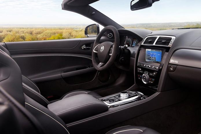jaguar xkr s convertible interior