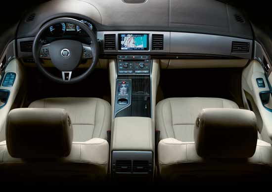 interior jaguar xf supercharged
