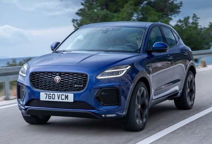  Jaguar E Pace 2022  tem motores h bridos visual e  interior 