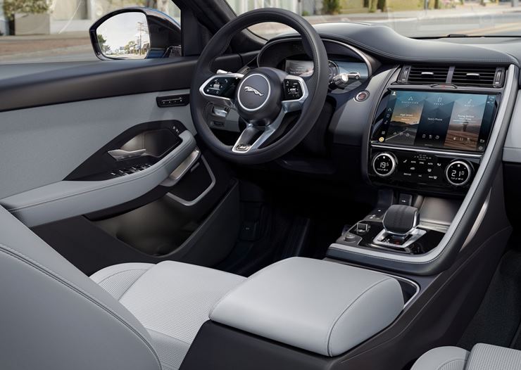 novo jaguar e pace 2022 interior