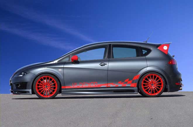 seat leon cupra r j.e design