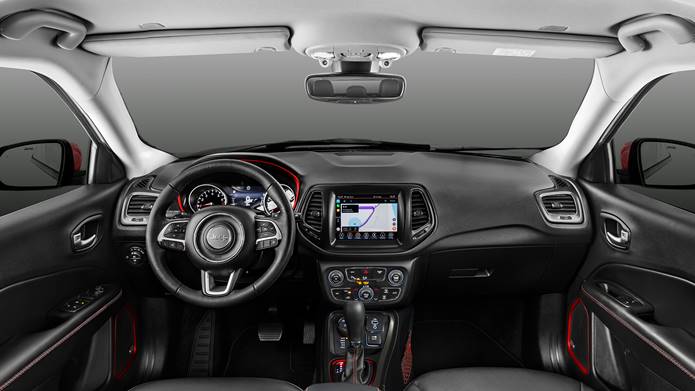 jeep compass trailhawk 2020 interior painel 