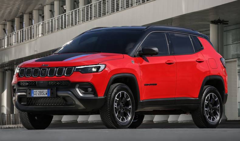 novo jeep compass trailhawk 2022