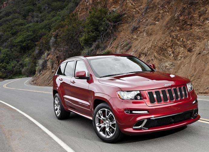 novo grand cherokee srt8 2012