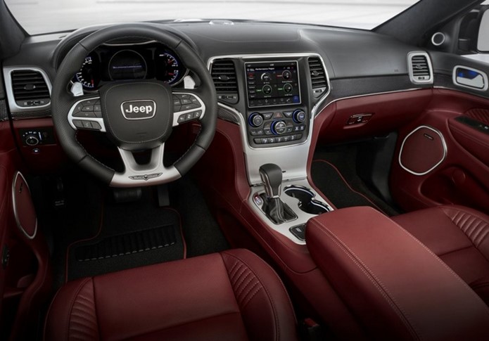 jeep grand cherokee trackhawk interior