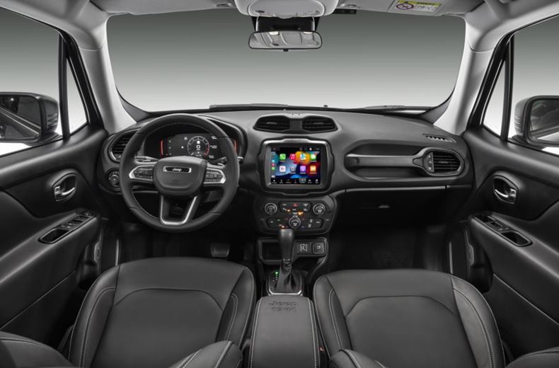 jeep renegade longitude 2023 interior painel