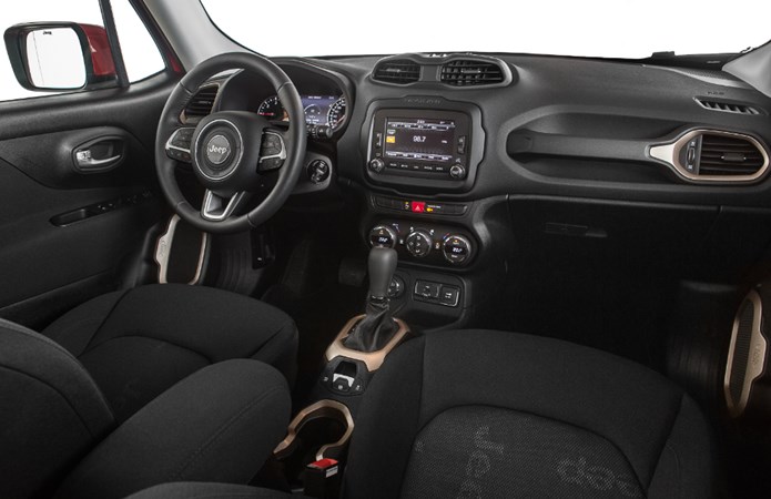 jeep renegade longitude interior