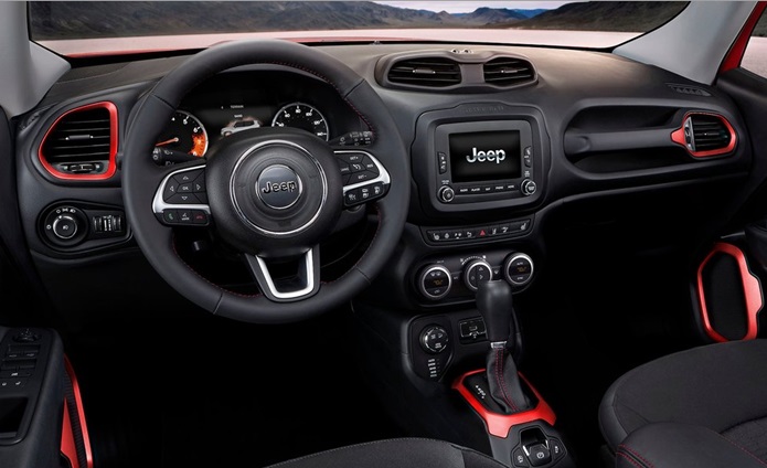 jeep renegade interior versão trailhawk